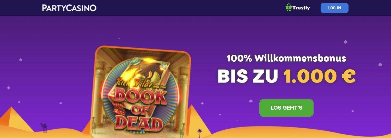 partycasino 1000 eur bonus