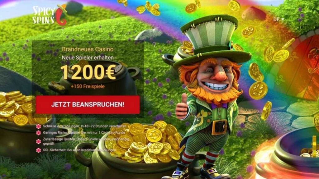 spicy spins bonus - Огнен горещ € 1200 бонус + 150 FS се предлагат в Spicy Spins