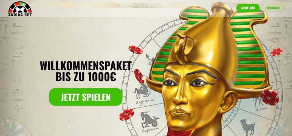 zodiac bet velkomstpakke