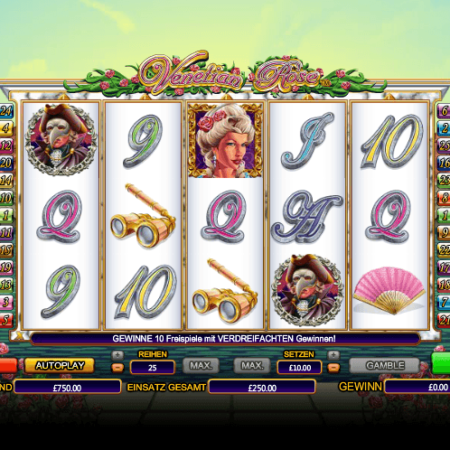 Venetian Rose – der exquisite Slot