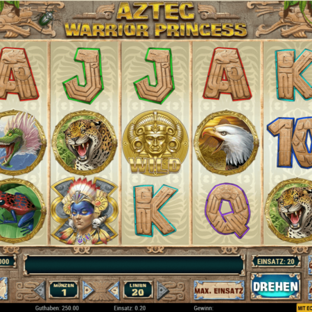 Aztec Warrior Princess – Frei- und Bonusspiele