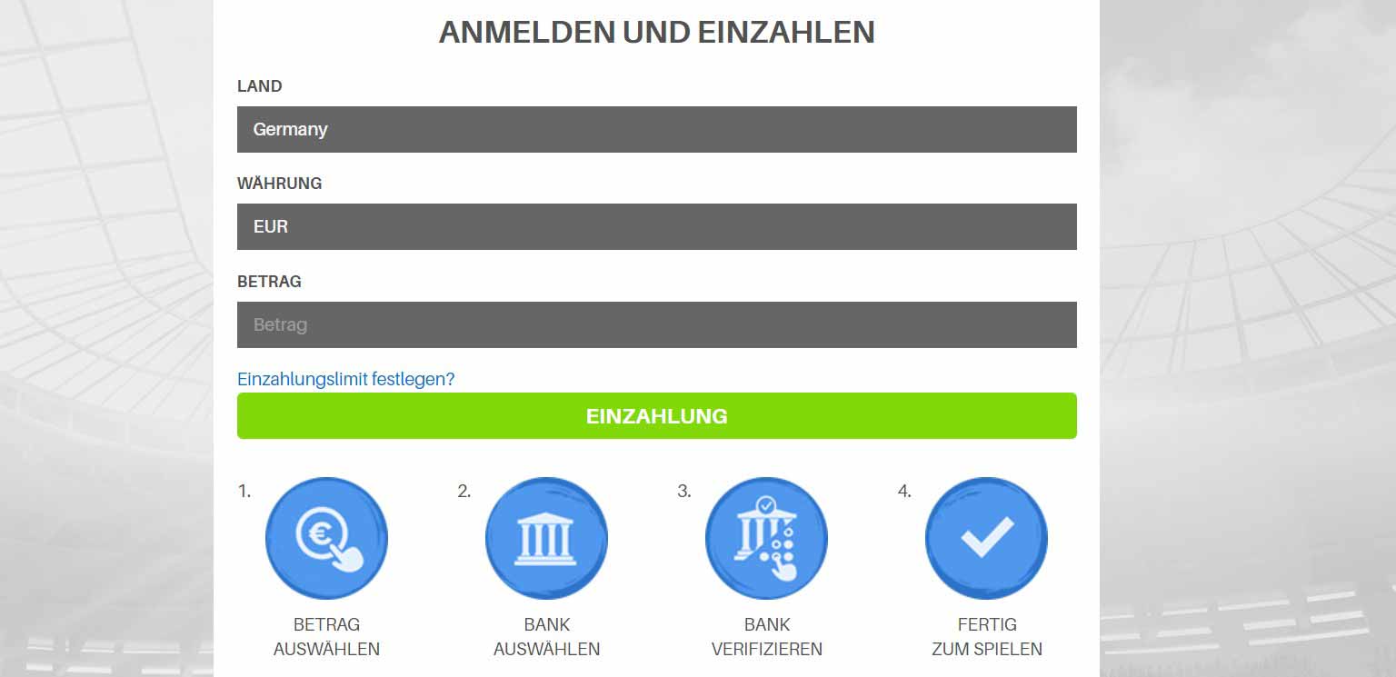 Schnellwetten Zahlungsmethoden