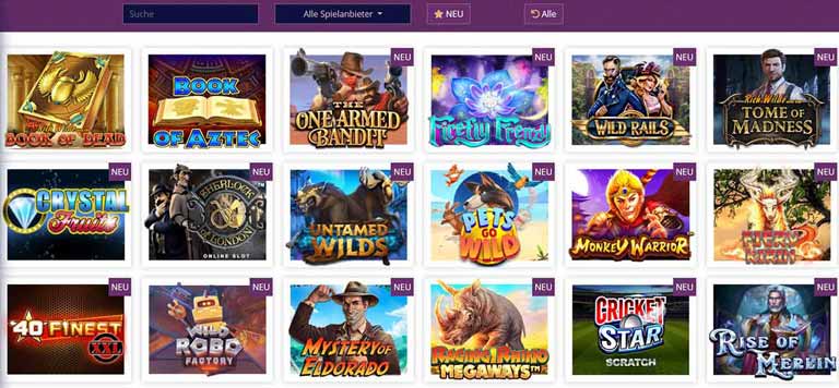 Lord Lucky Casino Spiele