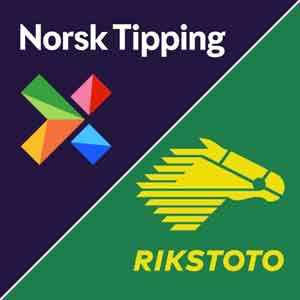 Norsk Tipping und Rikstoto Logos