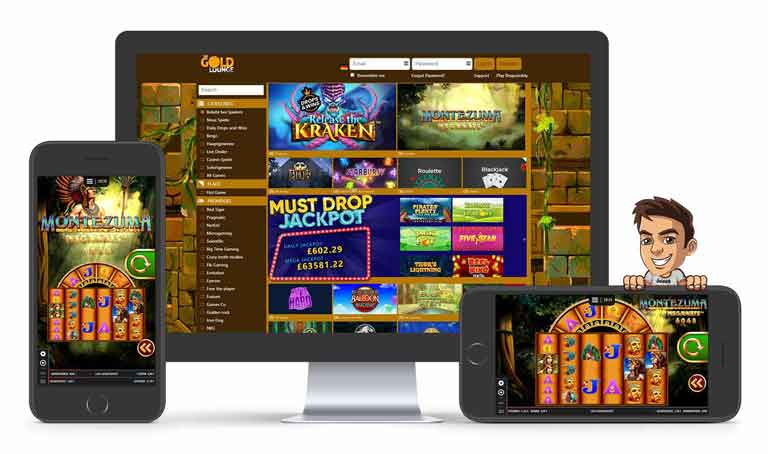 the gold lounge casino spiele