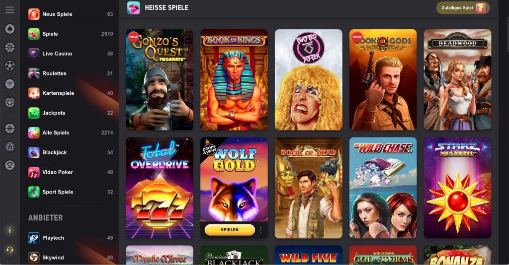 FEZbet Casino Spiele